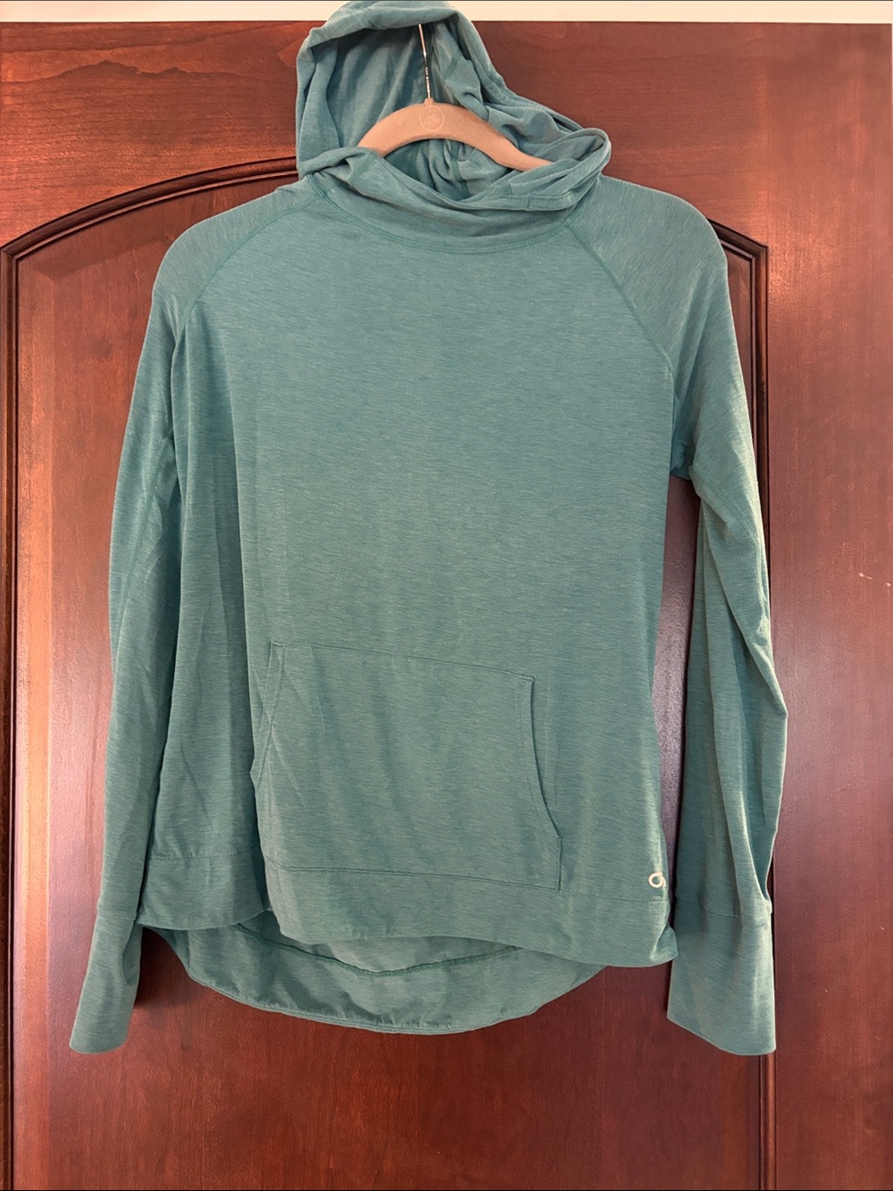 GAP Teal Women's Hoodie Long-Sleeve Top